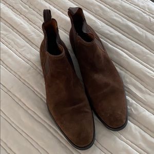 Aquatalia Slip on Suede Boots Size 10